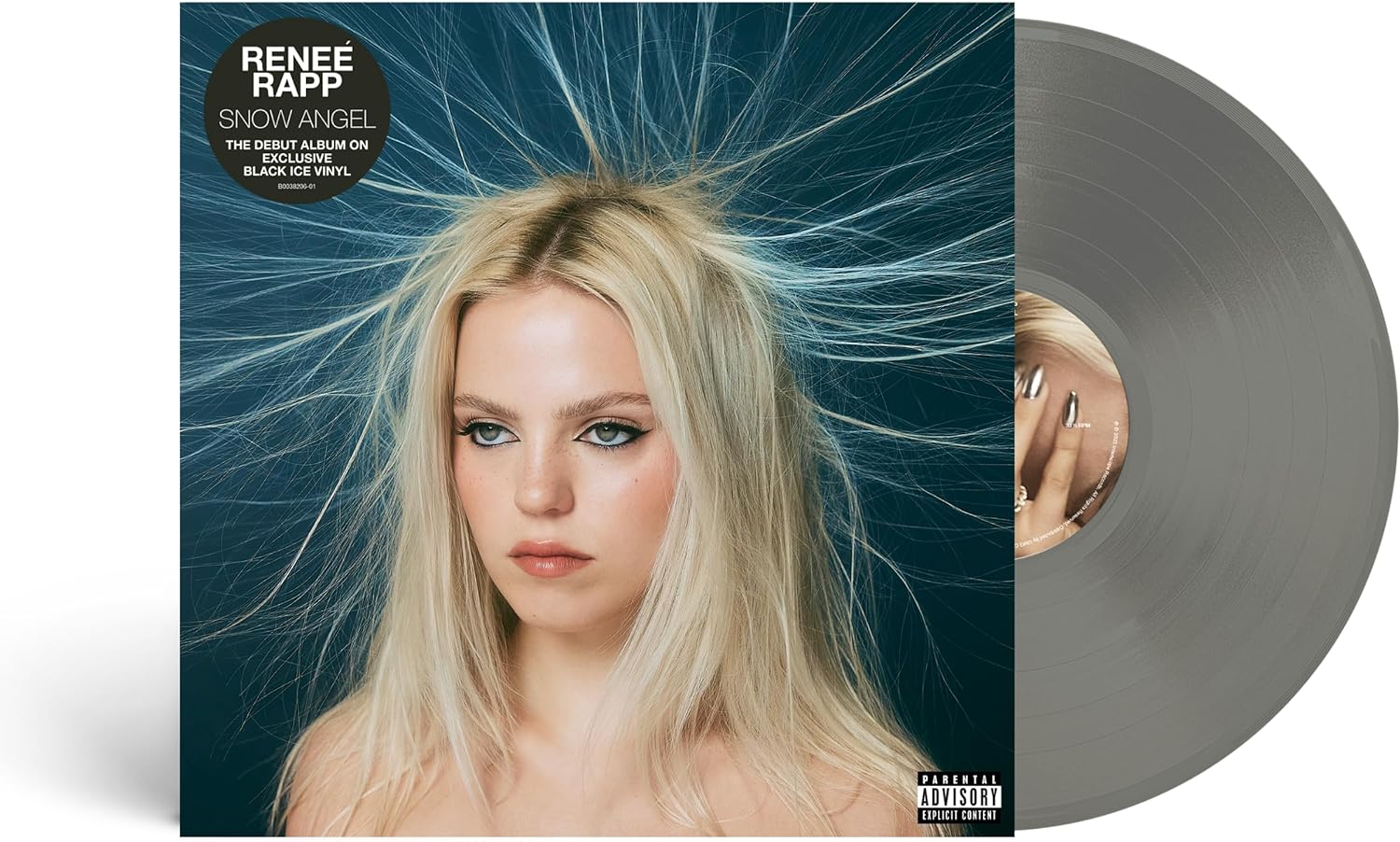 Rapp, Renee/Snow Angel (Black Ice Vinyl) [LP] – Taz Records