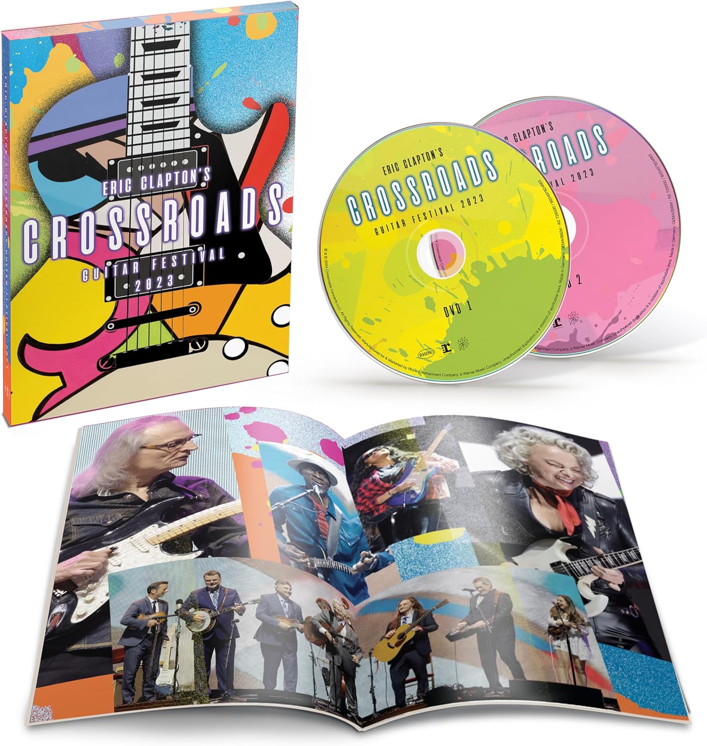 Various Artists/Eric Clapton's Crossroads Guitar Festival 2023 (2DVD)