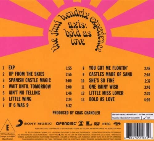Hendrix, Jimi/Axis: Bold As Love (Deluxe CD/DVD)