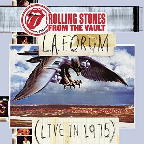 Rolling Stones/LA Forum Live in 1975 (3LP Aqua Blue Vinyl with DVD)