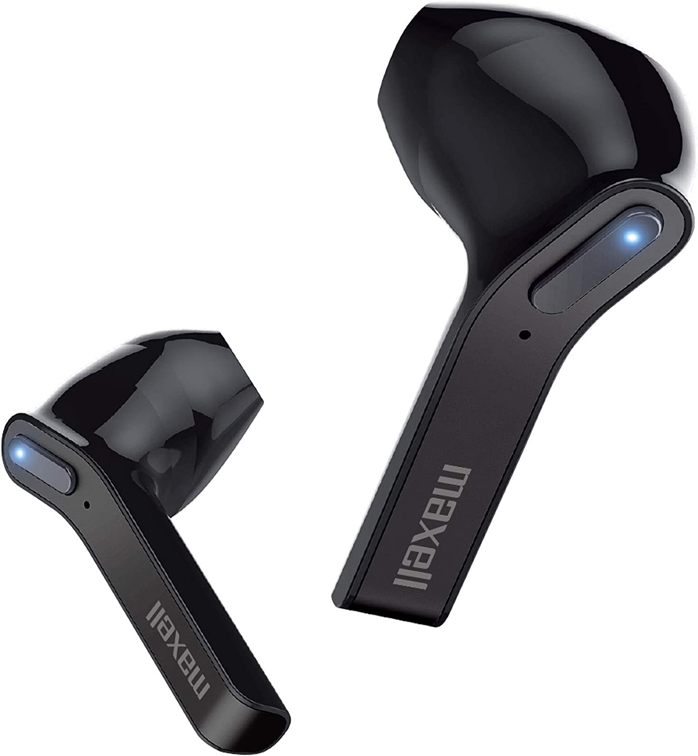 Maxell/Jelleez True Wireless Headphones with Mic (Black)