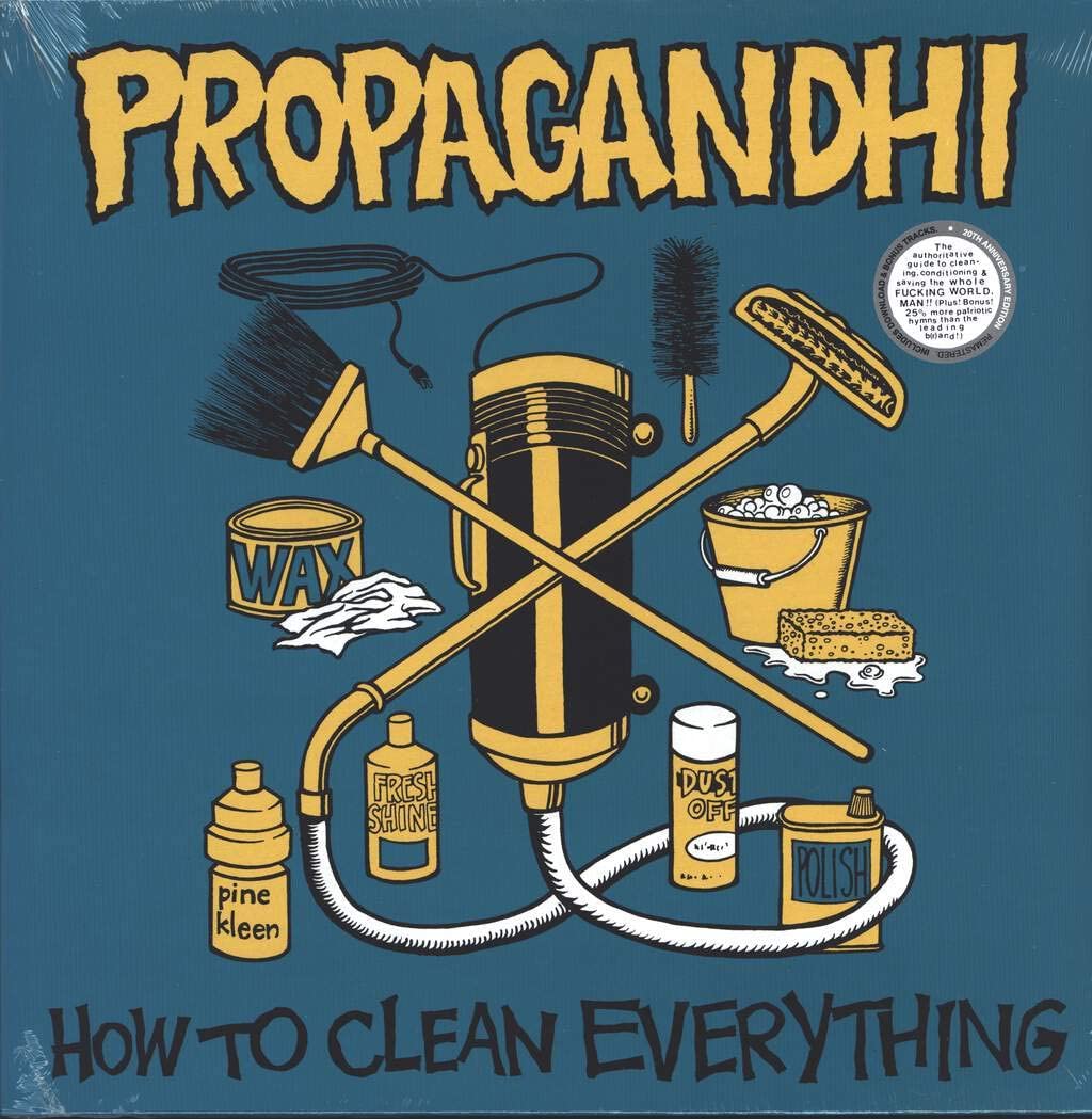 Propagandhi レコード オリジナル盤 How To Clean… Propagandhi/How To Clean Everything (20th Anniversary Edition) [LP
