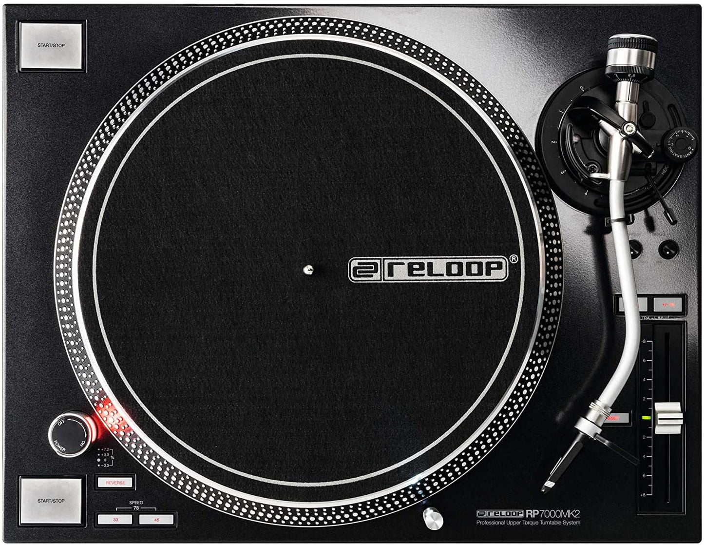 Reloop RP7000 MK2 Direct Drive Turntable (Black)