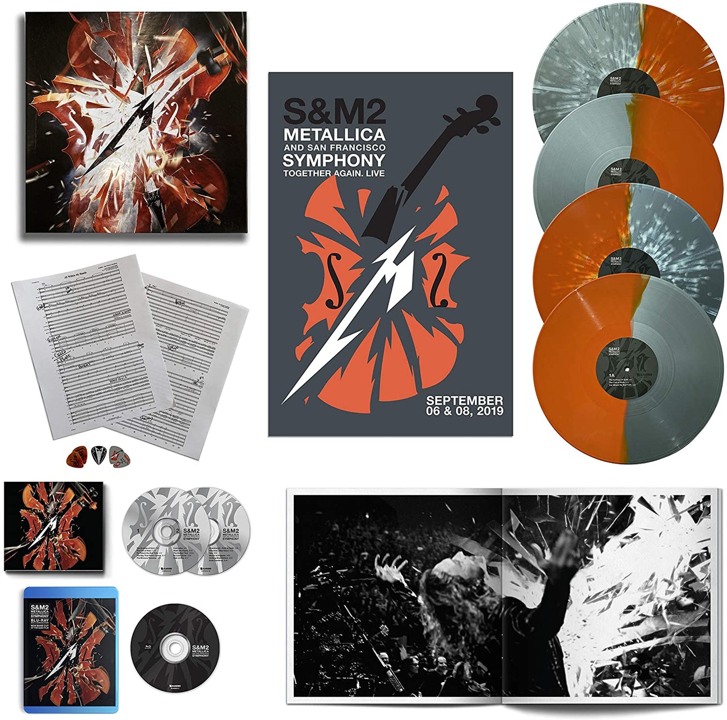 Metallica & San Francisco Symphony/S&M2 (Deluxe Colored Vinyl Box)