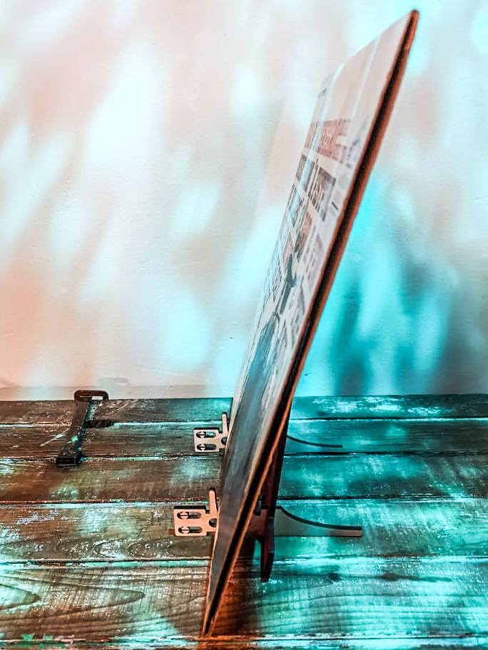 Smokestacks of Wax Vinyl Record Holder