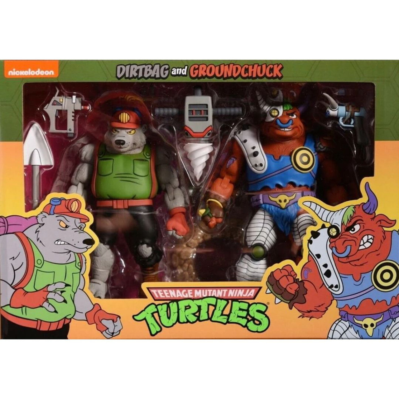 NECA/TMNT Cartoon: Dirtbag & Groundhog (Neca 7