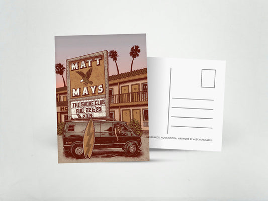 Matt Mays Postcard Set