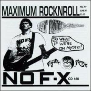 NOFX/Maximum Rock 'N' Roll (Clear Blue with Slatter Vinyl) [LP]
