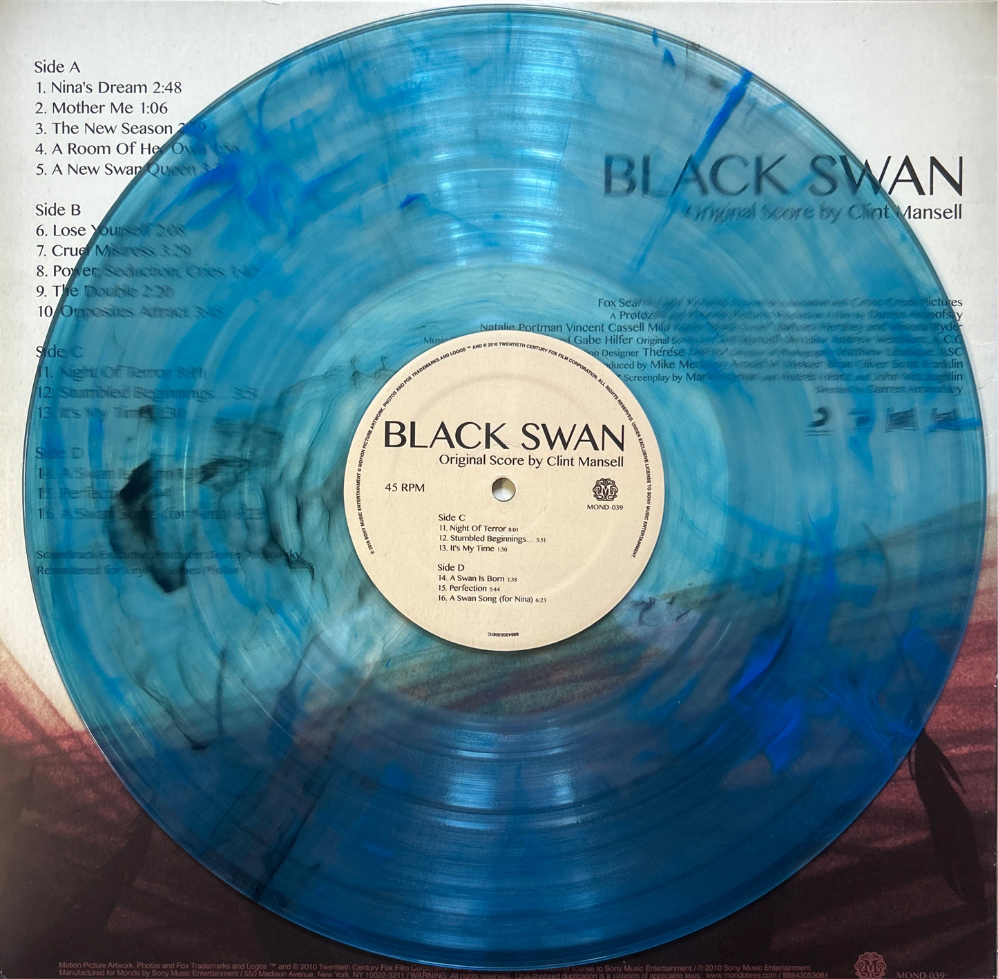[Used LP] Soundtrack / Black Swan (Clint Mansell)