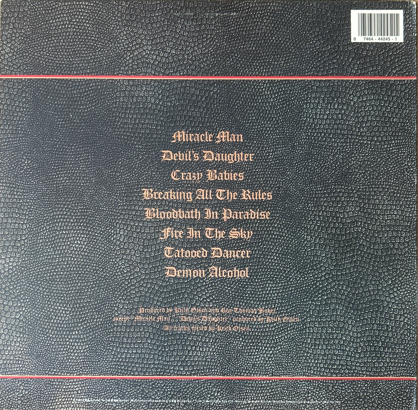 [Used LP] Osbourne, Ozzy / No Rest For The Wicked