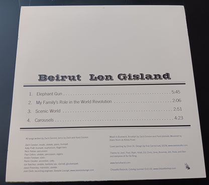 [Used LP] Beirut / Lon Gisland