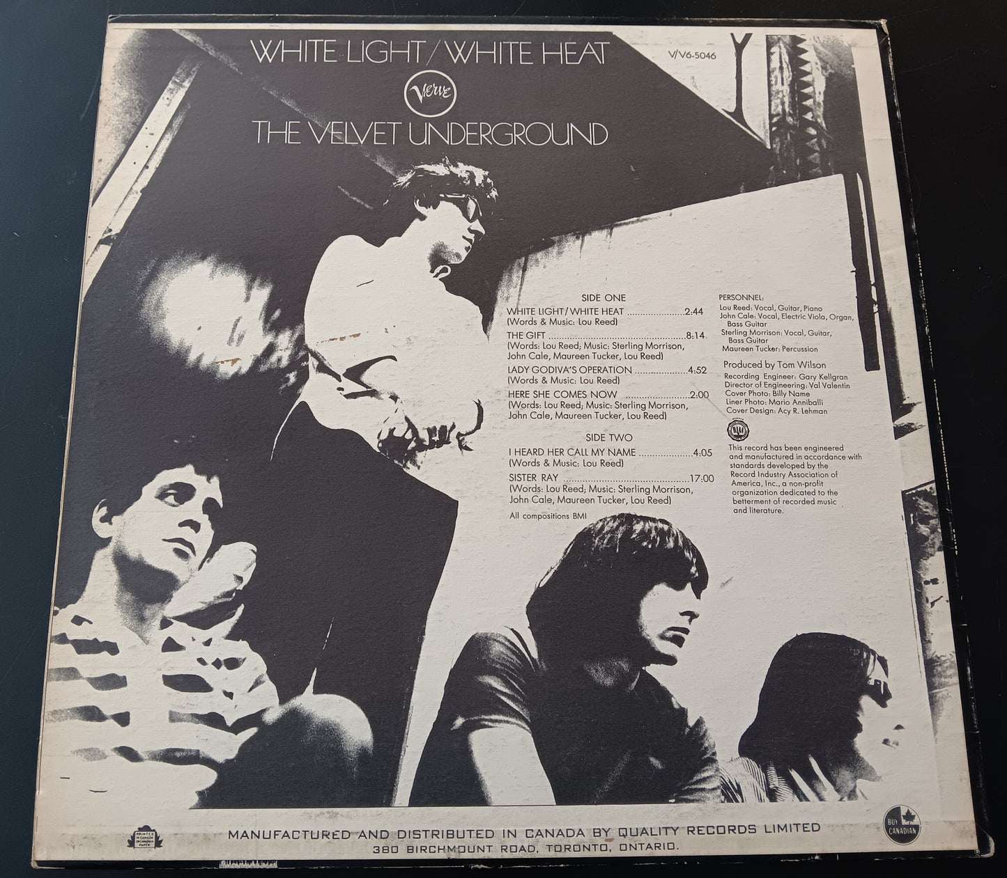 [Used LP] Velvet Underground, The / White Light White Heat