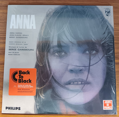 [Used LP] Soundtrack (Serge Gainsbourg) / Anna (Bande Originale De La Comédie Musicale)