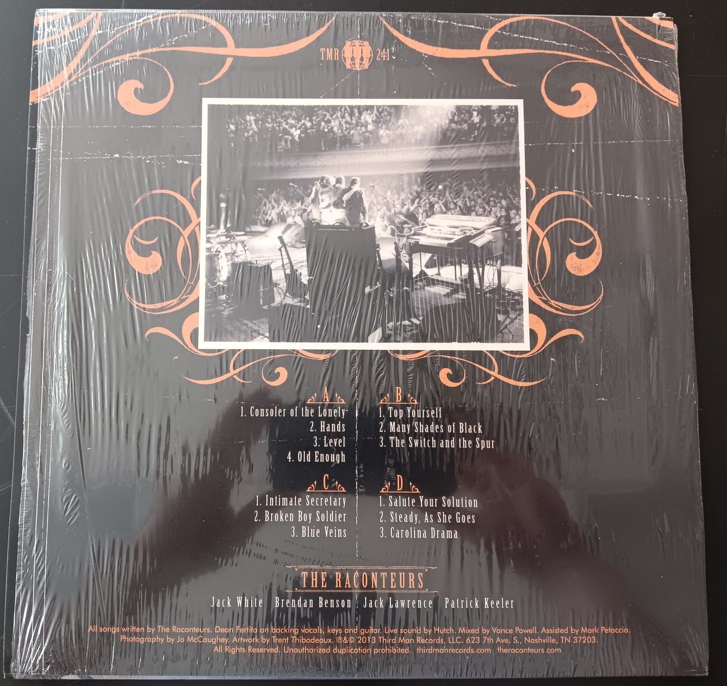 [Used LP] Raconteurs, The / Live At The Ryman Auditorium