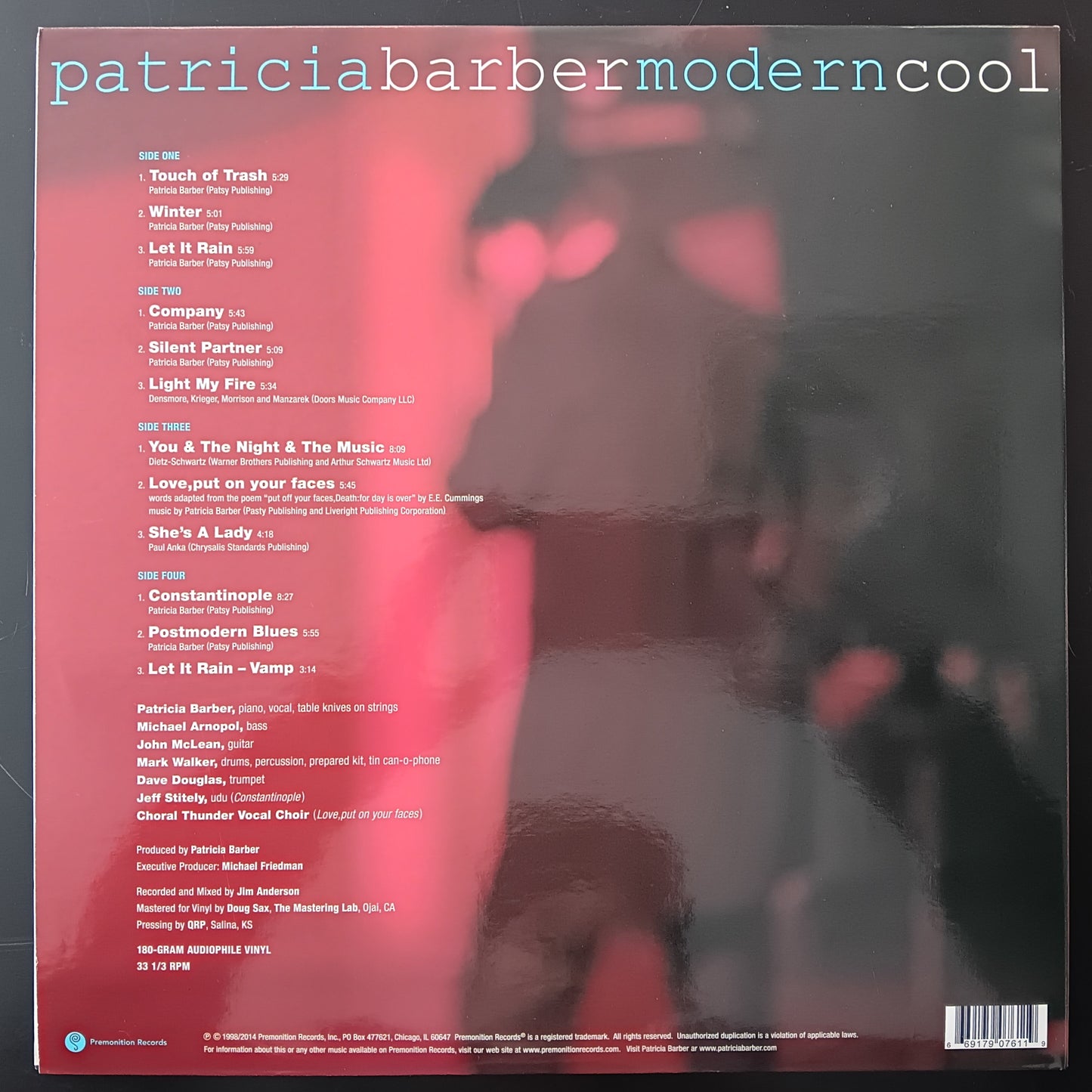 [Used LP] Barber, Patricia / Modern Cool