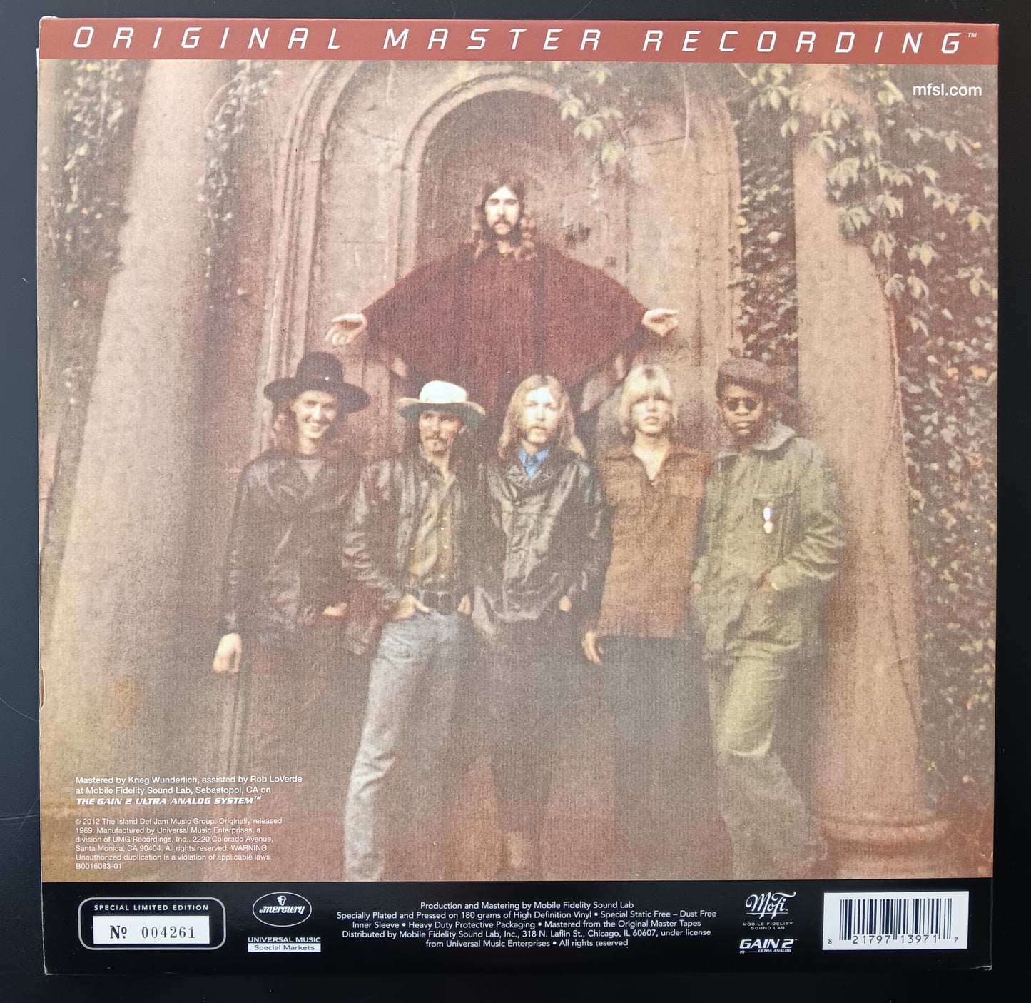 [Used LP] Allman Brothers Band, The / The Allman Brothers Band [MFSL]