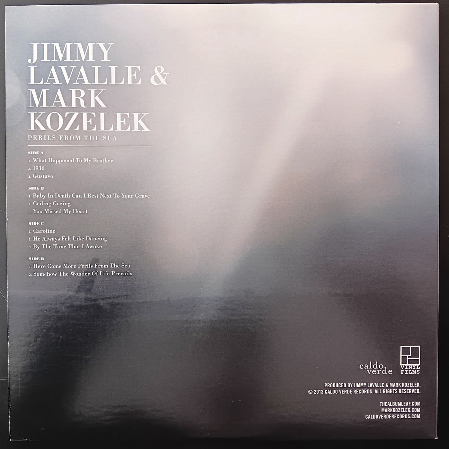 [Used LP] Kozelek, Mark & Jimmy LaValle / Perils From The Sea