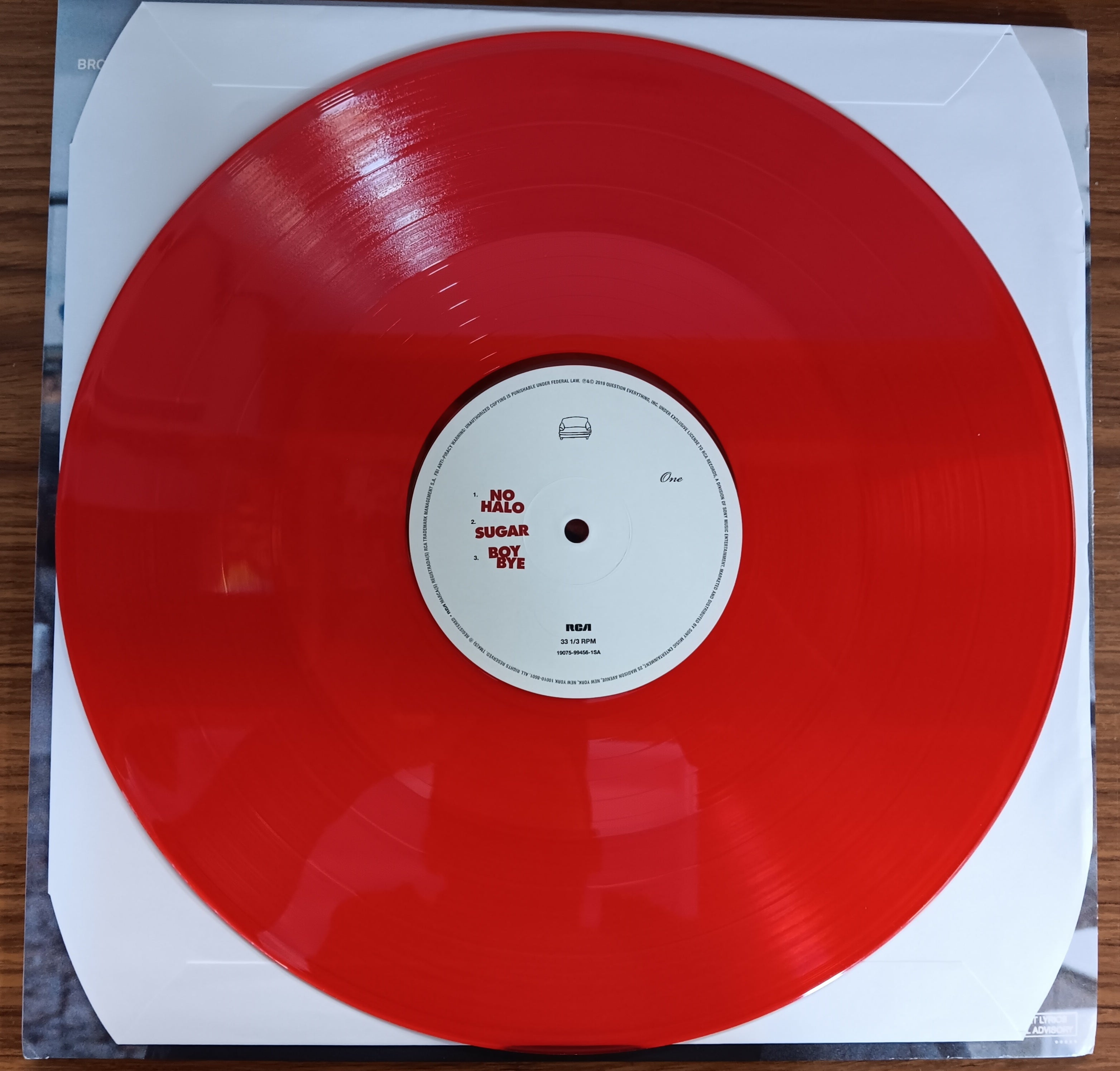 Used LP] Brockhampton / Ginger – Taz Records