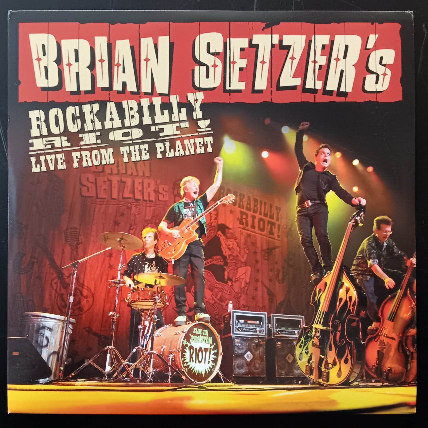 [Used LP] Setzer, Brian / Rockabilly Riot - Live From The Planet