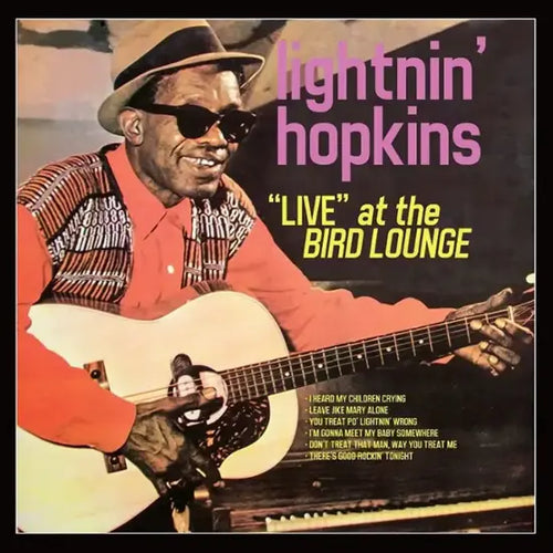 Hopkins, Lightnin'/Live At The Bird Lounge (Splatter Vinyl) [LP]