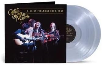 Crosby, Stills, Nash & Young/Live At Fillmore East, 1969 (Clear Vinyl) [LP]