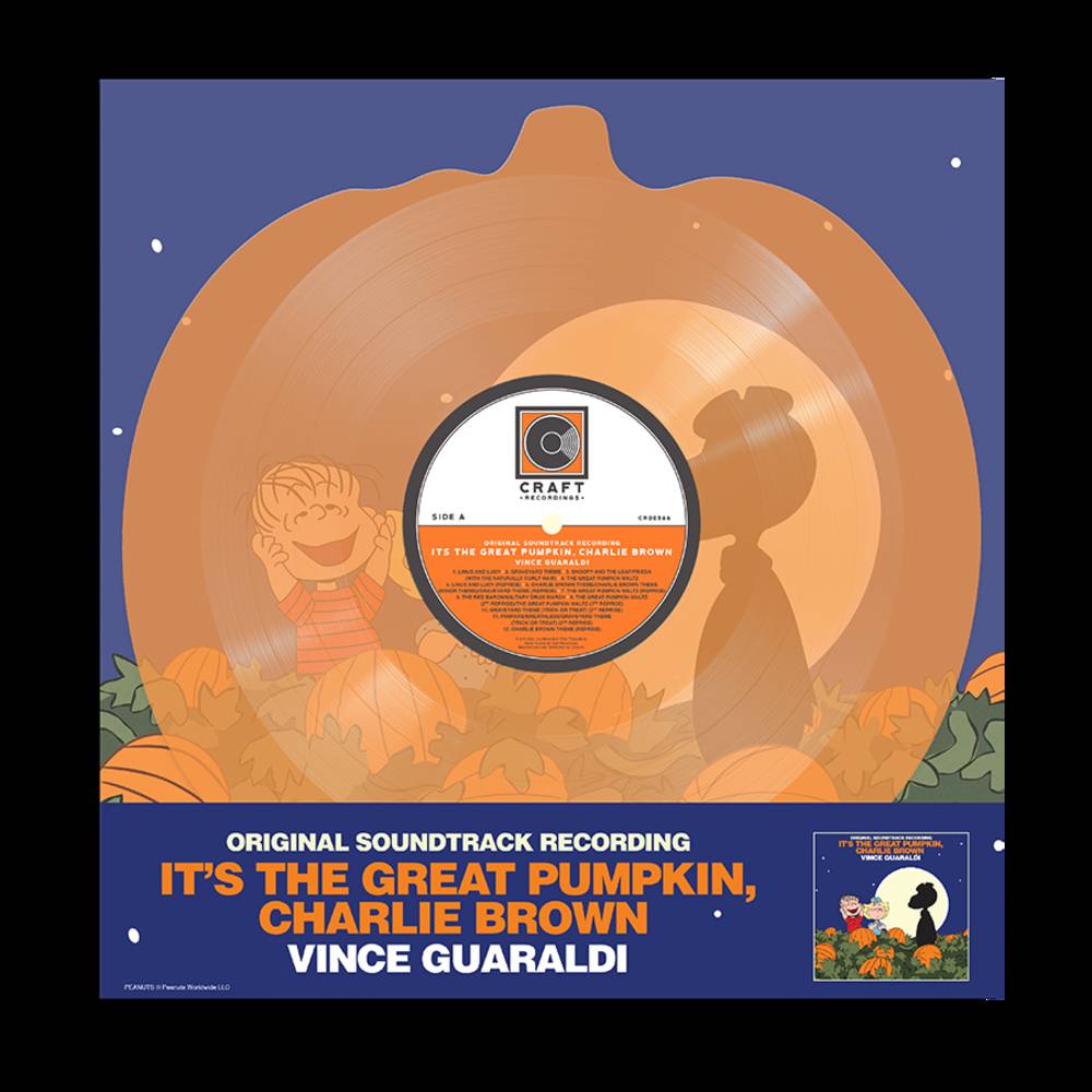 Guaraldi, Vince/It's The Great Pumpkin Charlie Brown (Pumpkin Shaped Translucent Orange) [LP]