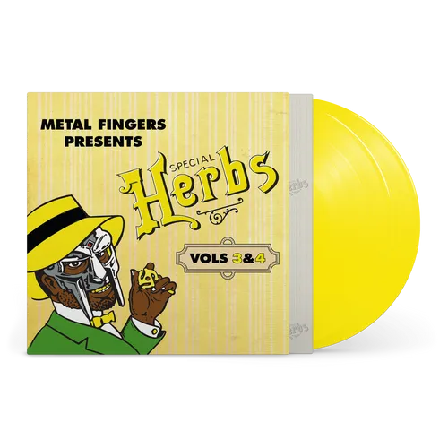 MF Doom/Metal Fingers Presents: Special Herbs Vol. 3 & 4 (Yellow Vinyl) [LP]