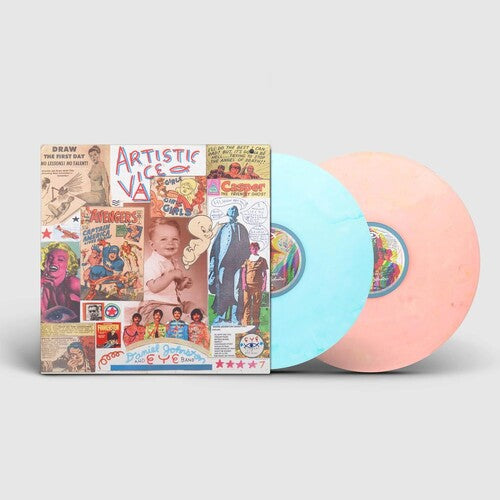 Johnston, Daniel/Artistic Vice (Light Blue/Peach Vinyl) [LP]