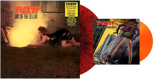 Ratt/Out Of The Cellar (Red/Black Splatter Vinyl with Lenticular Cover and Orange 7") [LP]