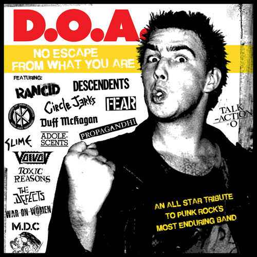 Various Artists/No Escape From What You Are: D.O.A. Tribute (Red Vinyl) [LP]