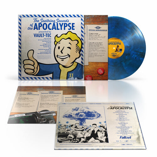 Soundtrack/Fallout: The Soothing Sounds Of The Apocalypse (Blue Smoke Vinyl) [LP]