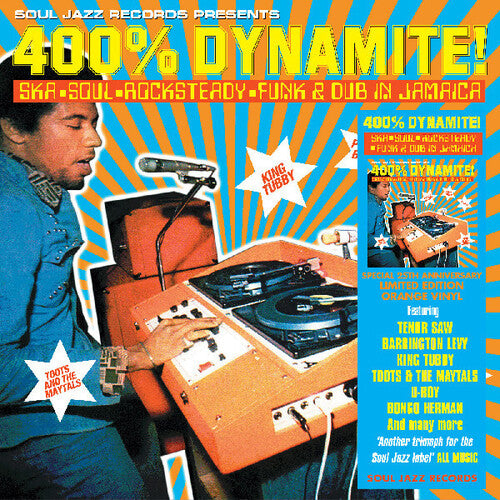 Various Artists/Soul Jazz Records Presents: 400% Dynamite (Orange Vinyl) [LP]