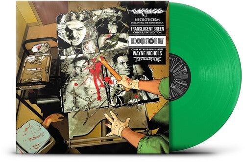 Carcass/Necroticism: Descanting The Insalubrious (Translucent Green Vinyl) [LP]
