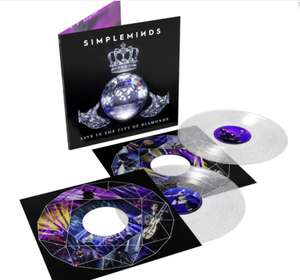 Simple Minds/Live In The City of Diamonds (Holographic Diamond Inspired Vinyl) [LP]