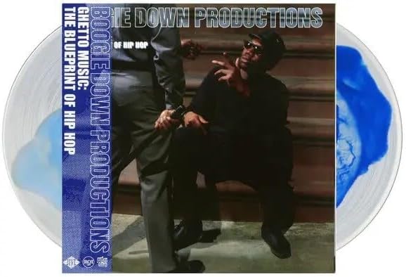 Boogie Down Productions/Ghetto Music: The Blueprint of Hip Hop (Blue Ink In Clear Vinyl) [LP]