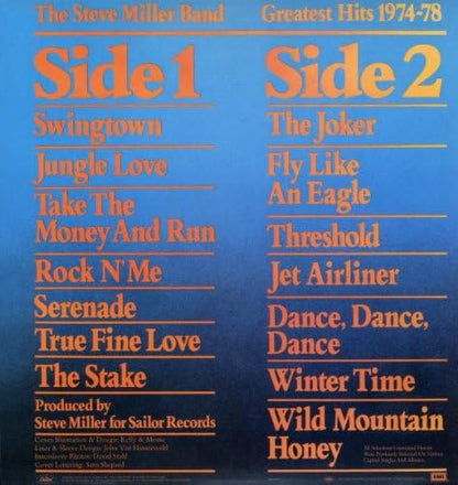 Miller, Steve/Greatest Hits 74-78 [LP]