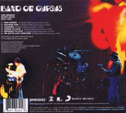 Hendrix, Jimi/Band Of Gypsys [CD]