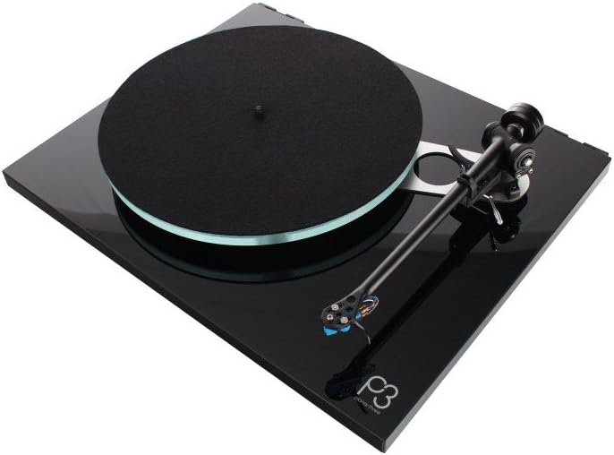 Rega Planar 3 with ND3 Cartridge (Black) [Turntable]