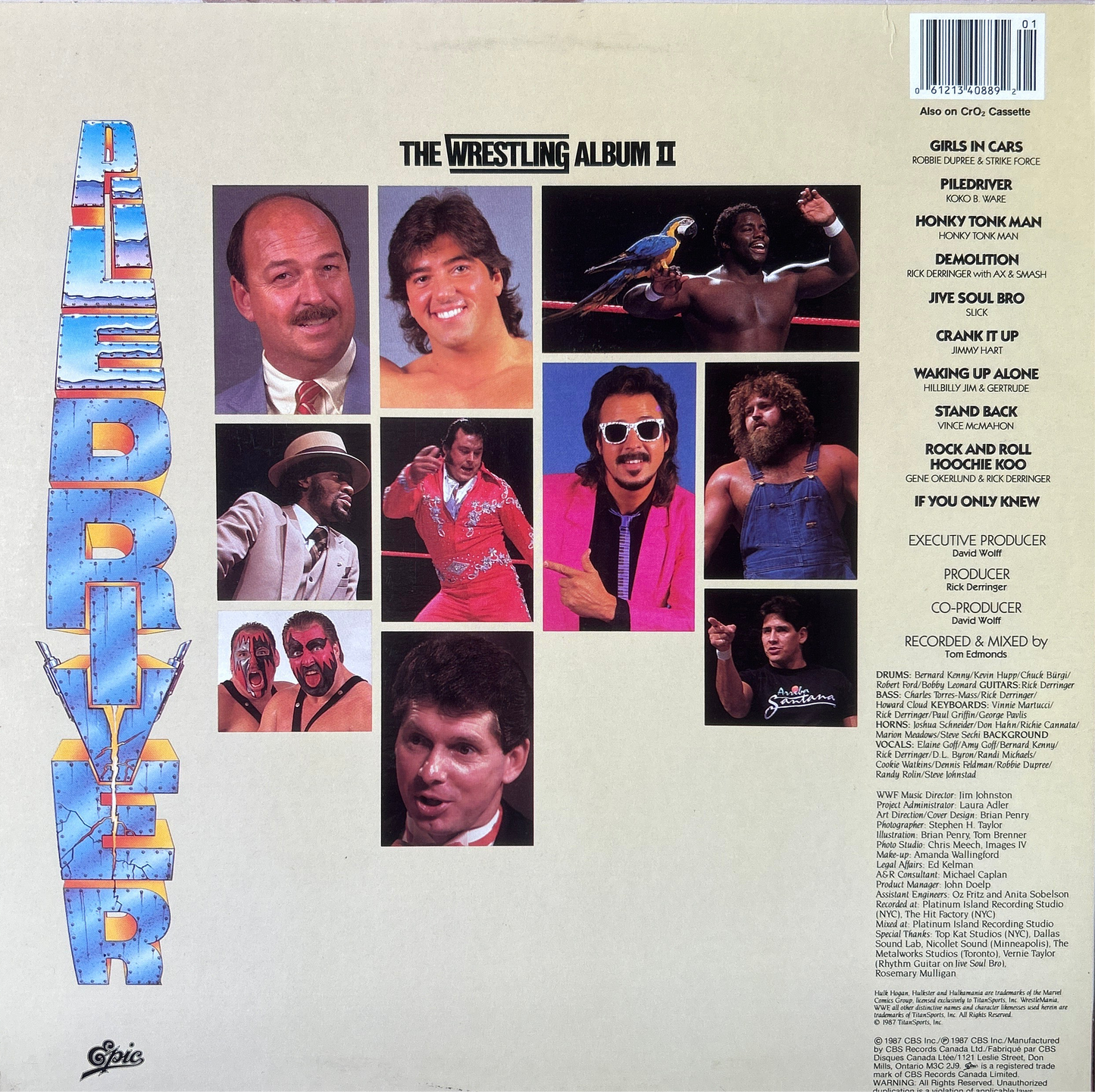 [Used LP] Various / Piledriver: The Wresting Album II