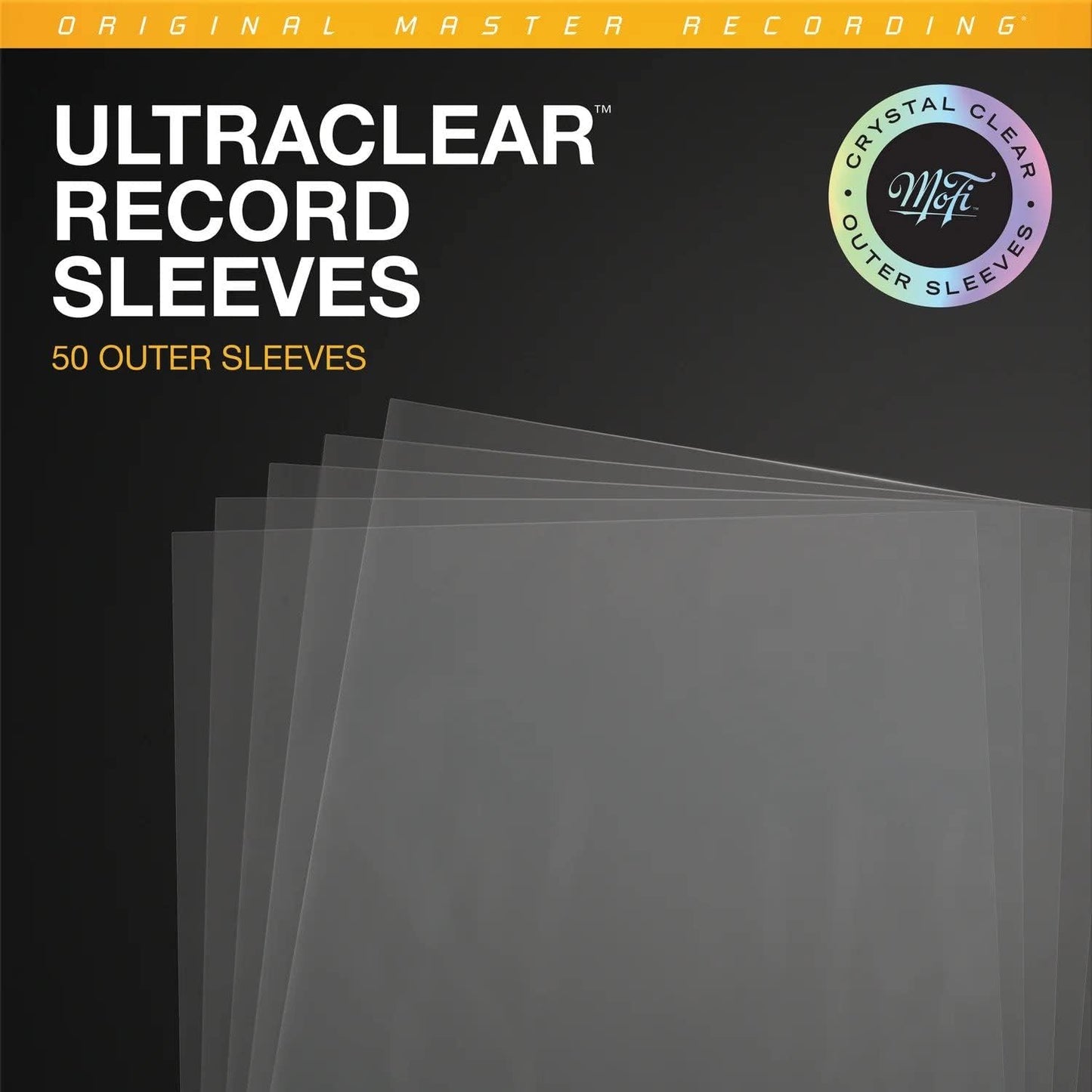 Mobile Fidelity - Ultra Clear Outer Sleeves (50 Pack) [Accessory]