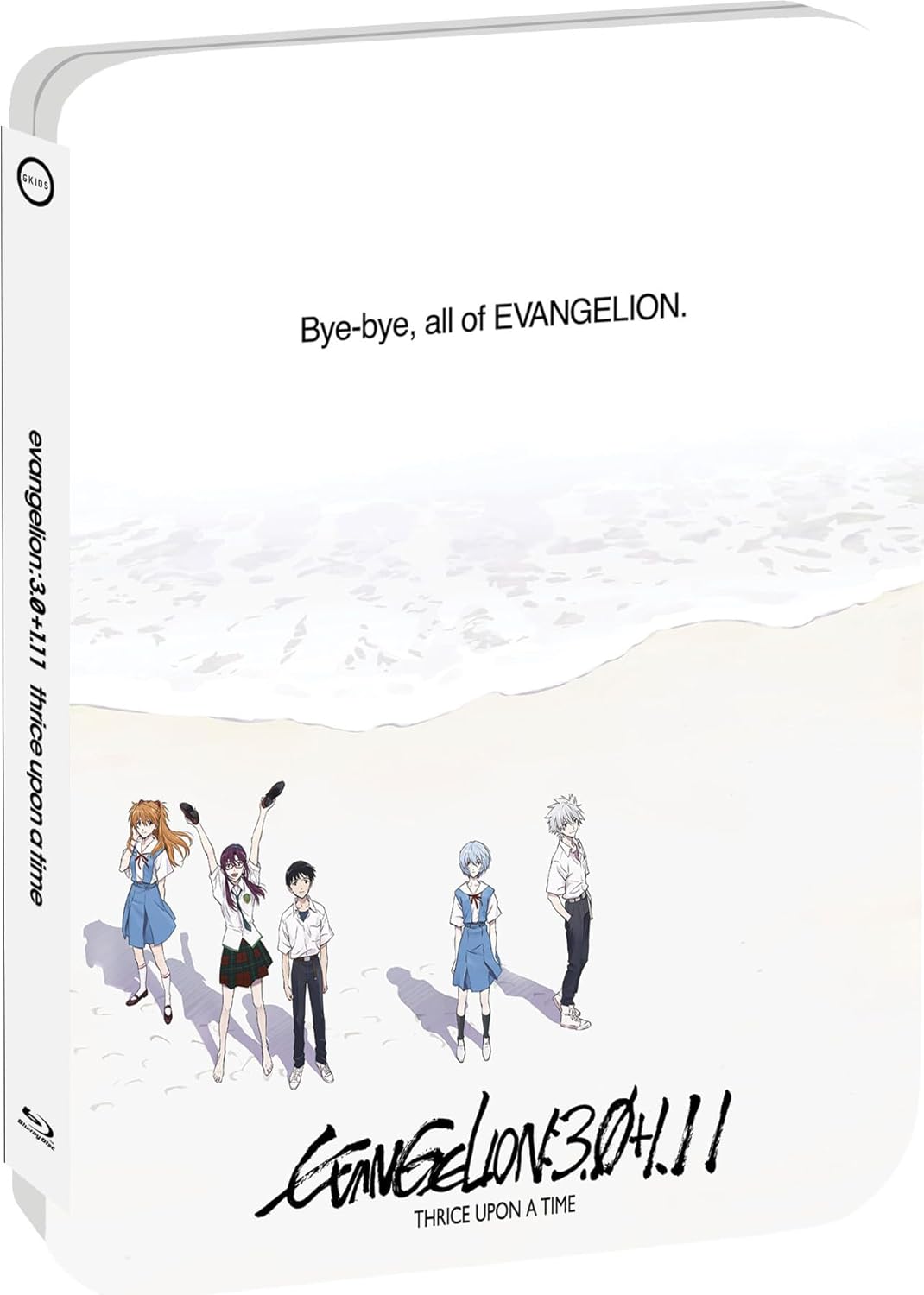 Evangelion: 3.0+1.11 Thrice Upon A Time (Steelbook) [BluRay]