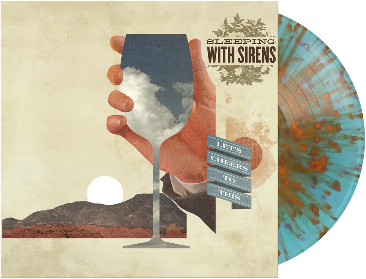 Sleeping With Sirens/Let's Cheers To This (Blue/Orange Splatter) [LP]