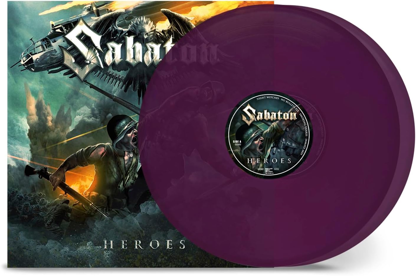 Sabaton/Heroes (Violet Vinyl) [LP]