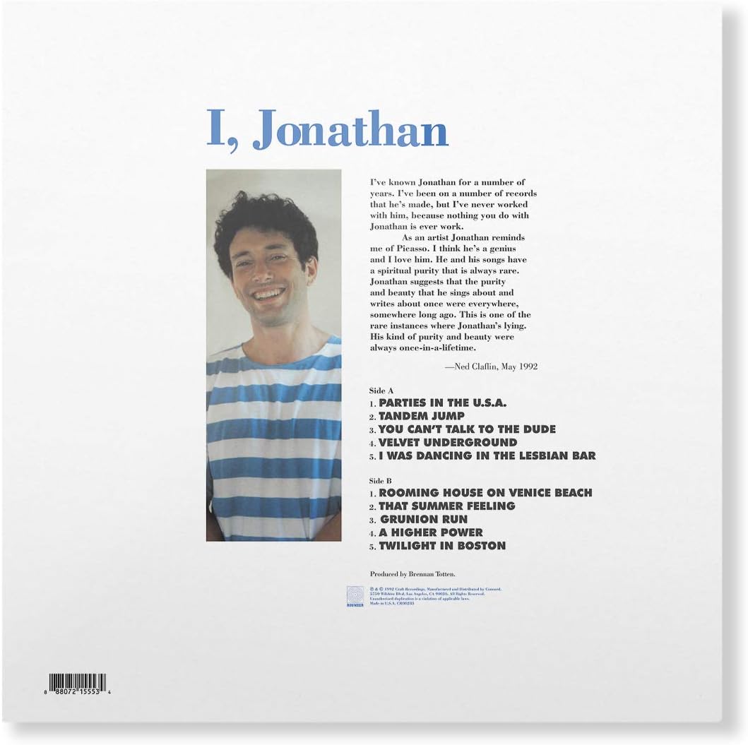 Richman, Jonathan/I, Jonathan [LP]