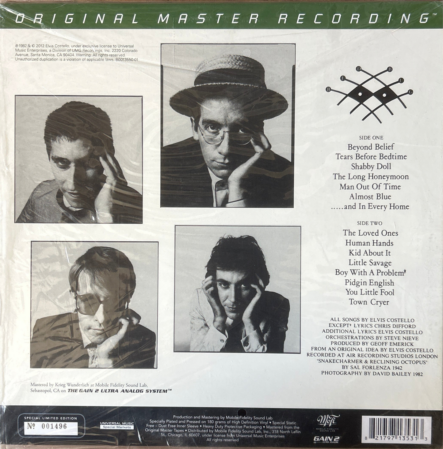 [Used LP] Elvis Costello And The Attractions / Imperial Bedroom