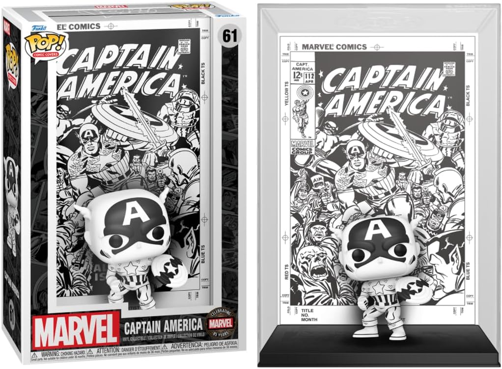 Pop! Comic Covers/Captain America 85th Anniversary (Black & White) [Toy]