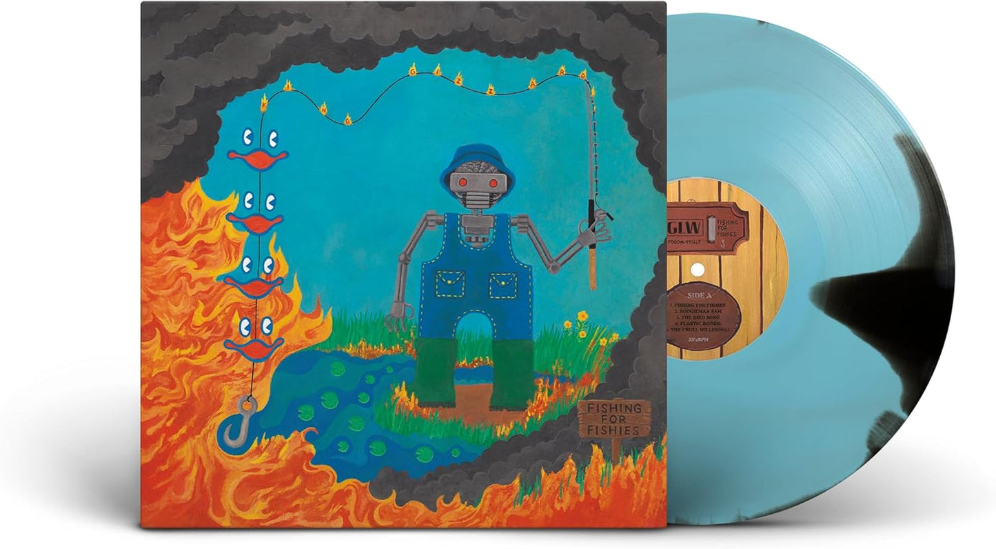 King Gizzard & The Lizard Wizard/Fishing For Fishies (Sky Blue/Seaweed Green Vinyl) [LP]