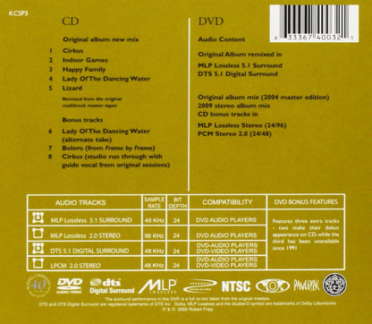 King Crimson/Lizard - 40th Anniversary (CD+DVD Audio) [CD]