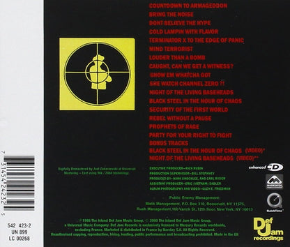 Public Enemy/It Takes A Nation Of Millions To Hold Us Back [CD]