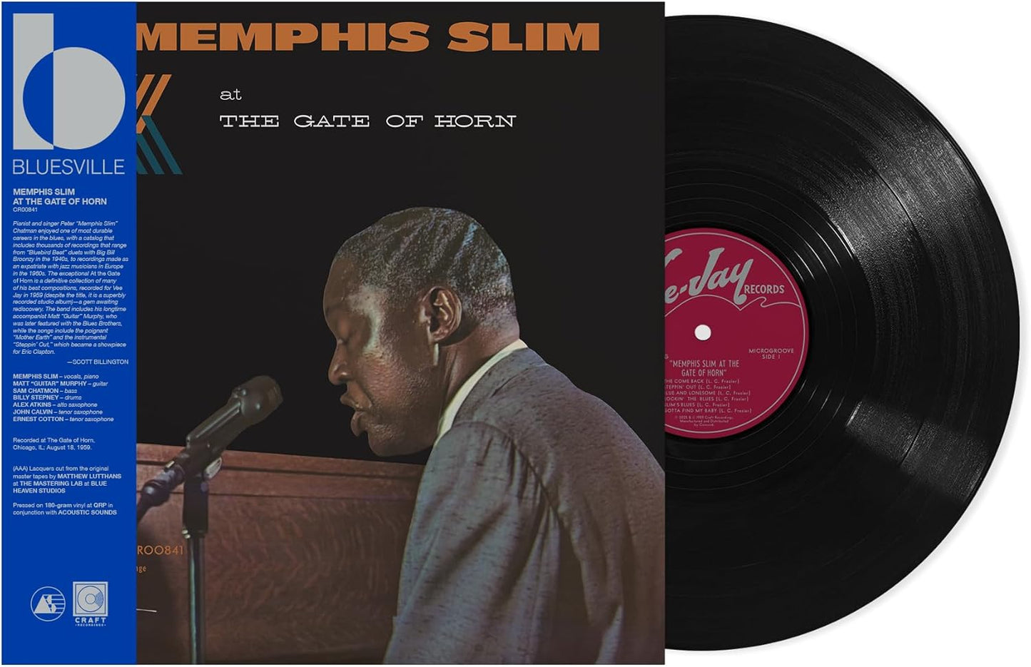 Memphis Slim/At The Gate Of Horn (Bluesville Acoustic Sounds Series) [LP]